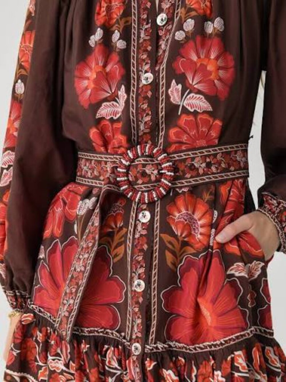 FARM RIO Gigi Tapestry Mini Dress - Picture 4 of 5